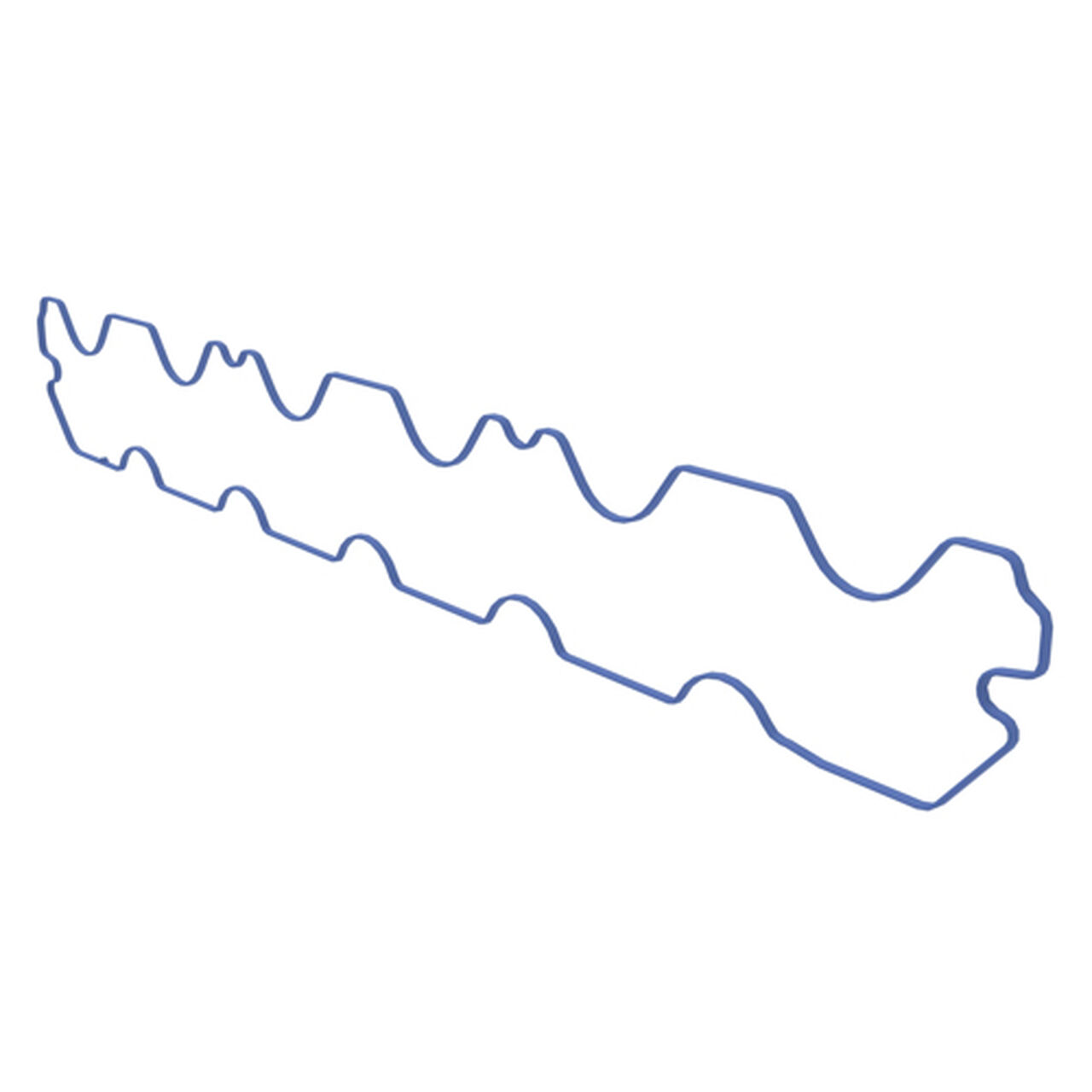 Blue Engine Cover - R502598,  image number 1