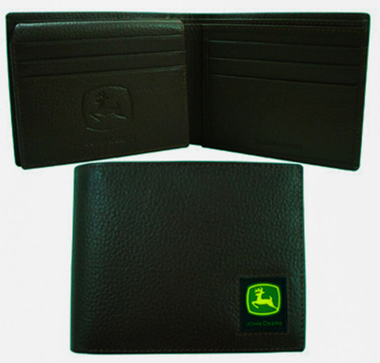 Black Bi-Fold Wallet With Logo - LP12270, 