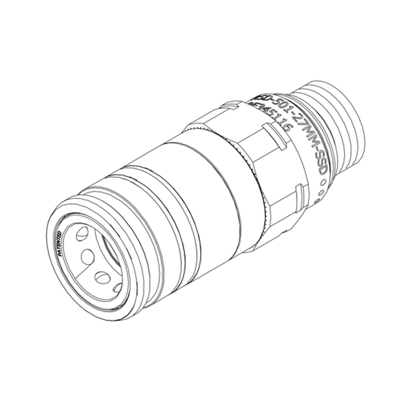 Hydraulic Coupling Cartridge - RE52981,  image number 0