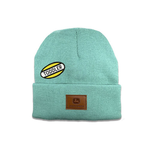 John Deere Toddler Teal Blue Beanie Stocking Cap LP82718 LP82718 AKRS