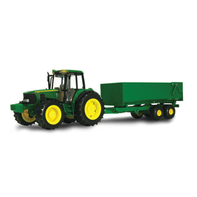 1:16 Scale Tractor with Wagon - TBEK46077, 