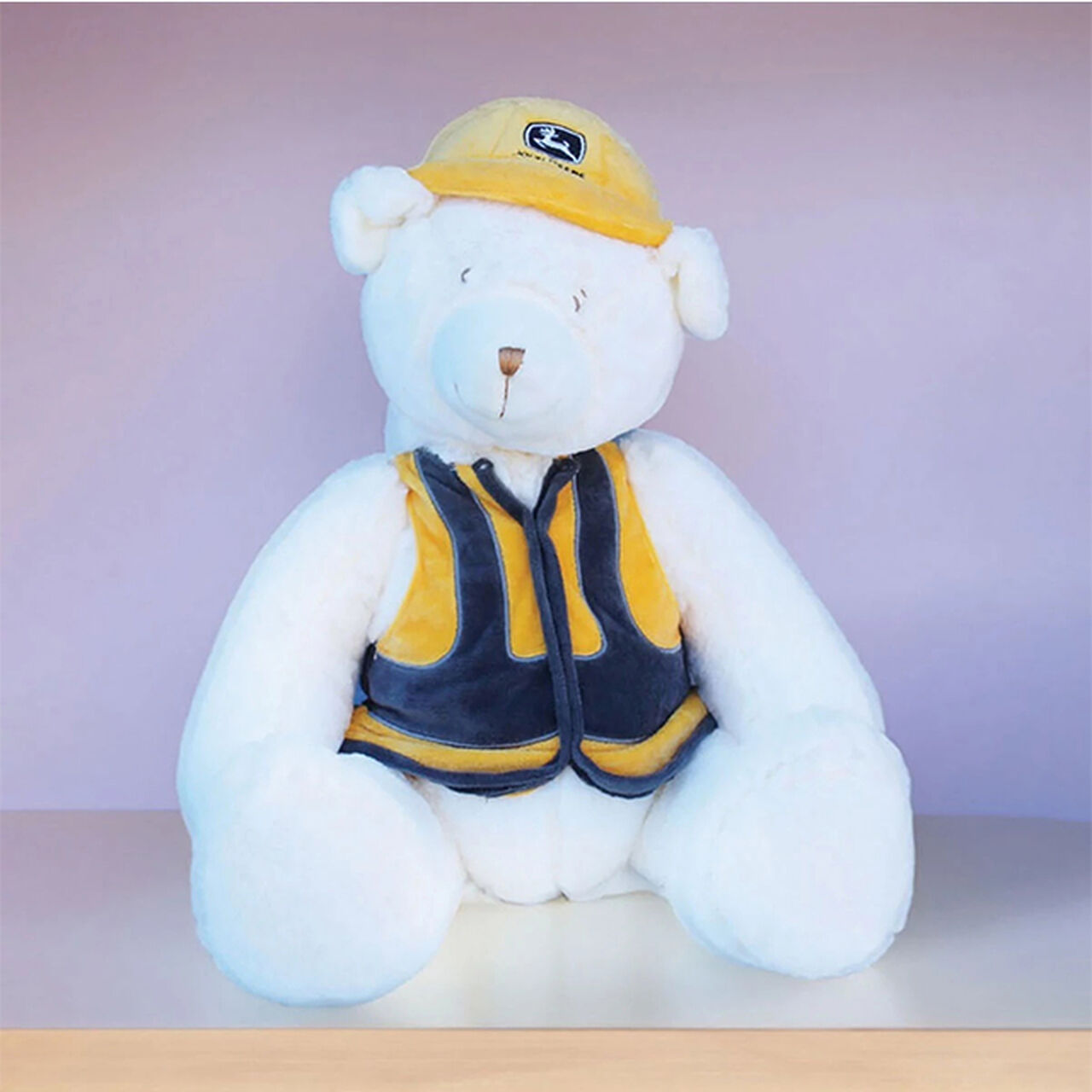 Plush Construction Worker Teddy Bear - LP87816,  image number 0