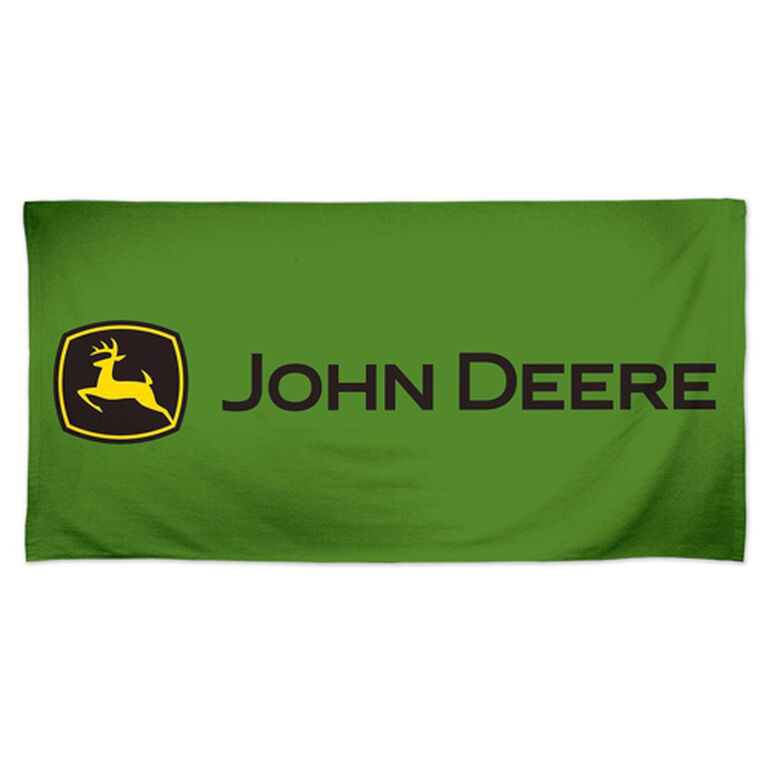 Green Logo Beach Towel - LP79754, 