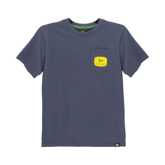 Blue Front Pocket Back Design T-Shirt Sz 10/12 - LP7950910,  image number 2