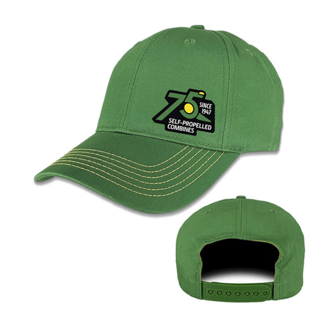 Green Cotton 75th Combine Anniversary Hat - LP80615,  image number 0
