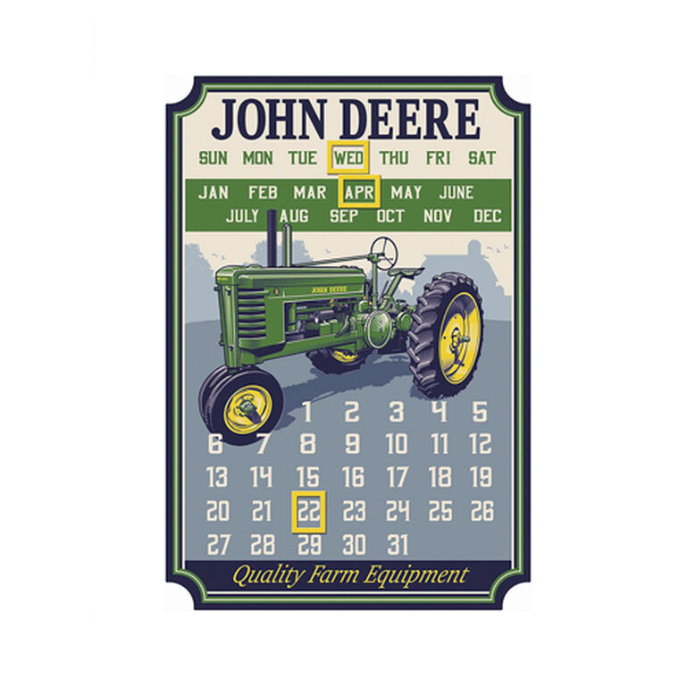 Die-cut Magnet Calendar - LP69370, 