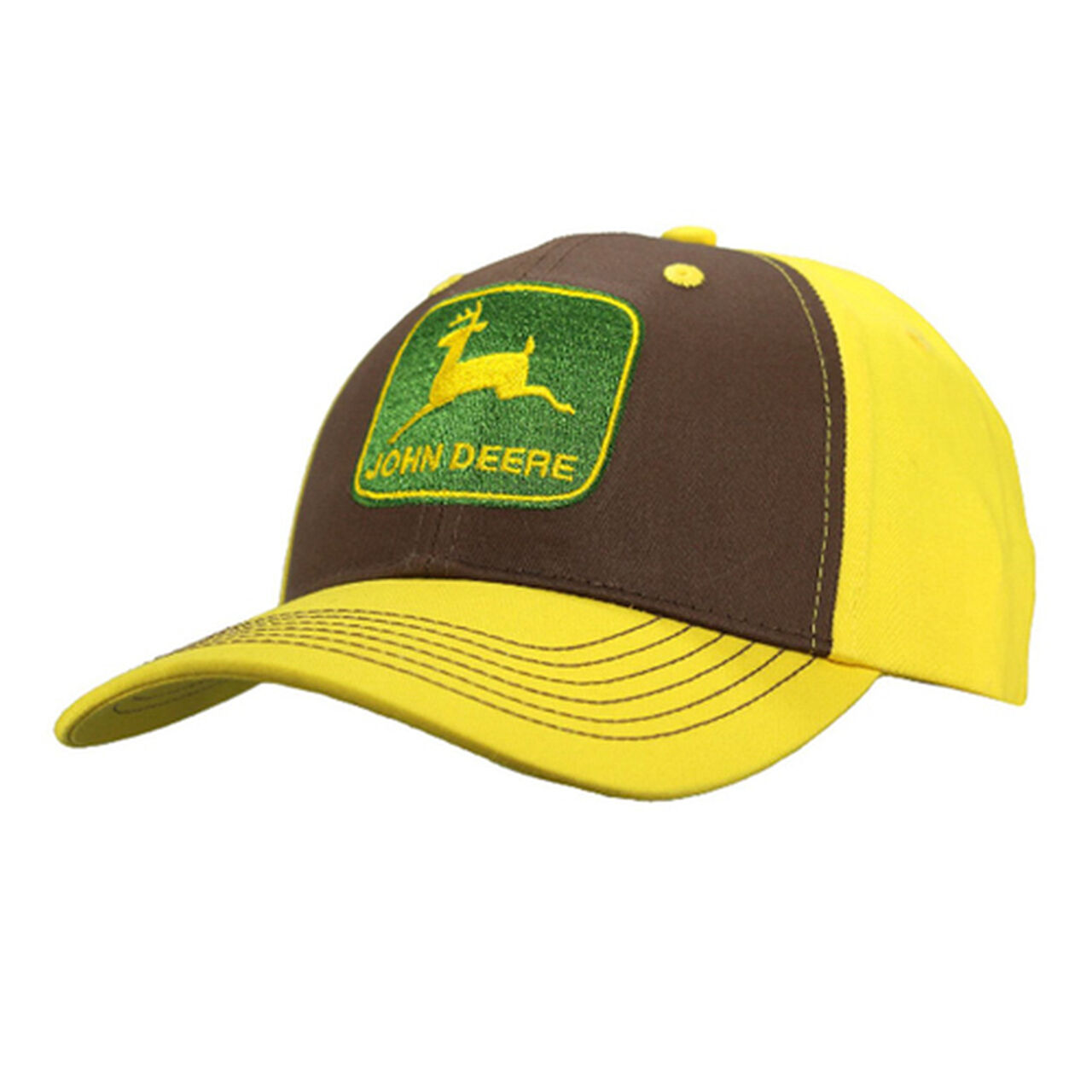 Brown Yellow Vintage Logo Hat - LP79537,  image number 0