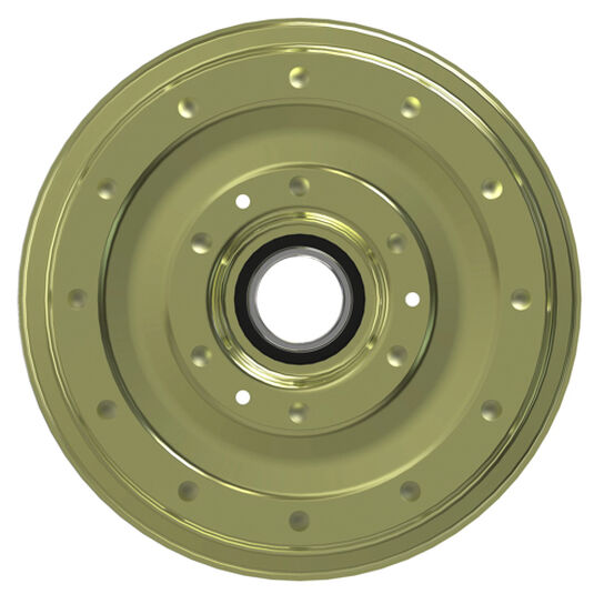 Idler Pulley, 7" Drb Flat - TCA22651,  image number 1