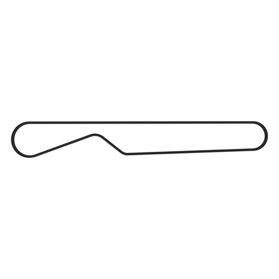HB Section Powertrain Drive V-Belt, Effective Length 2468.0 mm (97.2") - M151276,  image number 3