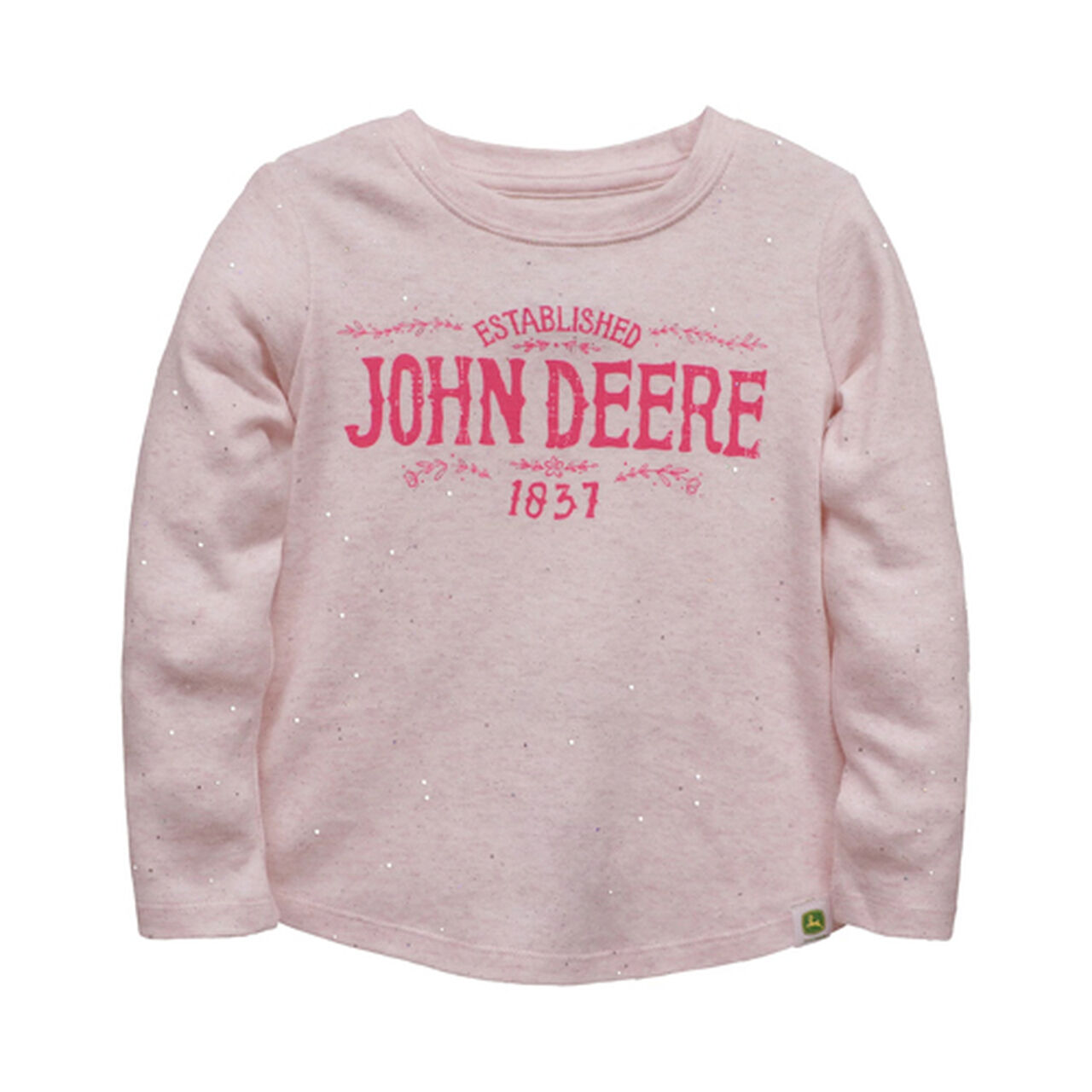 Pink Glitter Long Sleeve 1837 T-Shirt - LP74700-P,  image number 0