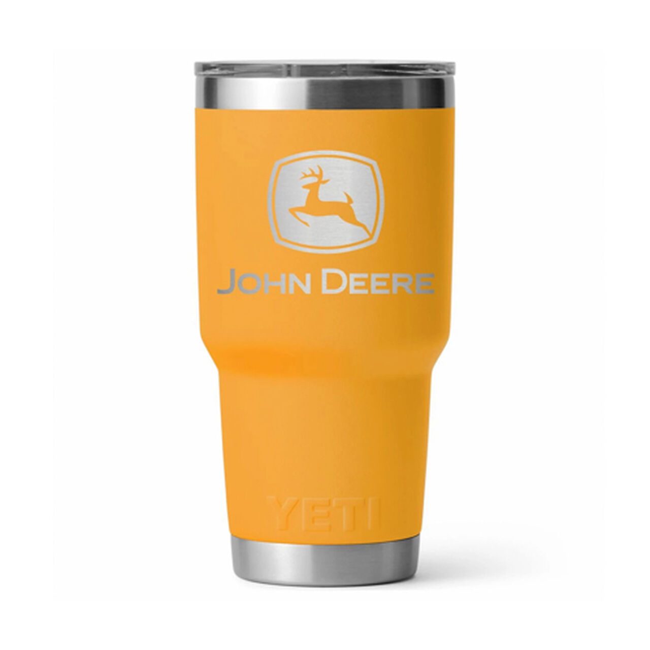 30 oz John Deere Construction Yellow Rambler - LP84485,  image number 0