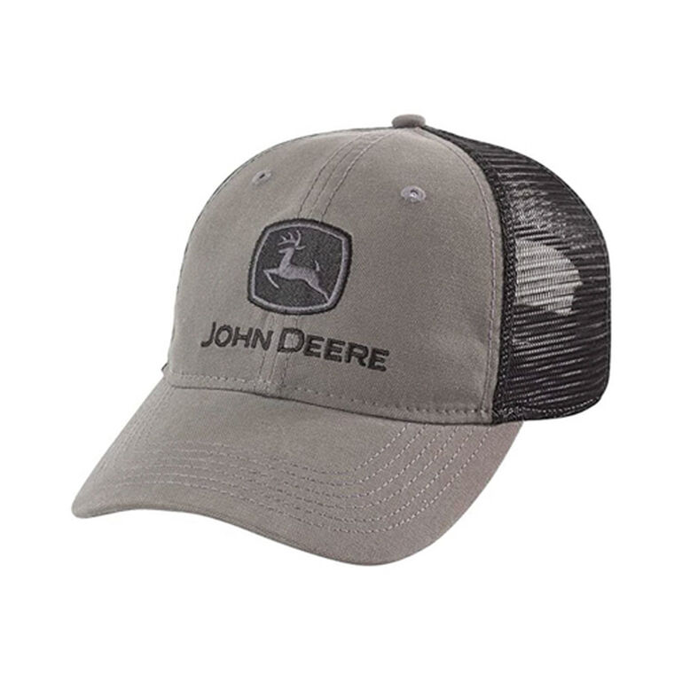 Charcoal Twill Black Mesh Hat - LP73670, 